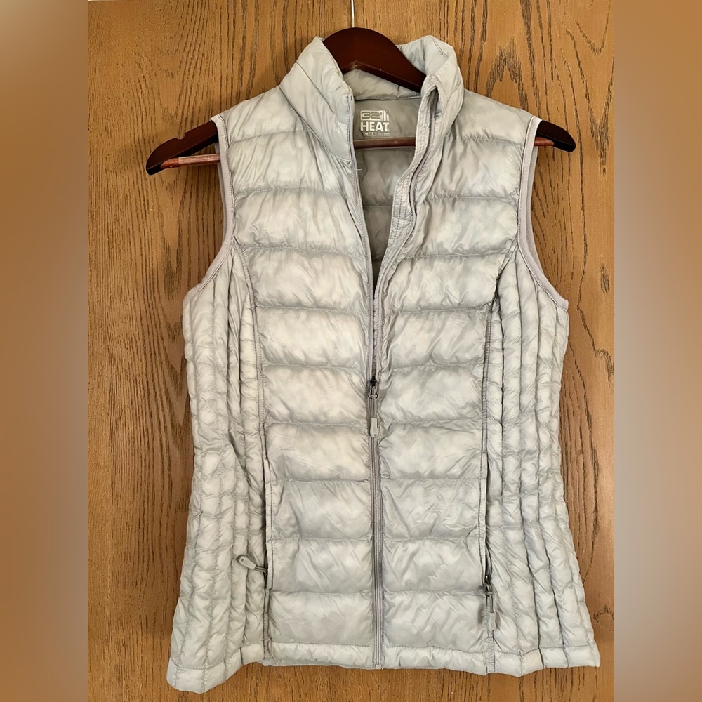 Silver vest